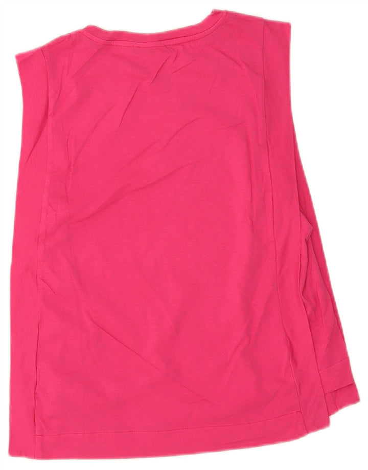 Benetton Γυναικείο Γιλέκο Τοπ UK 12 Medium Pink