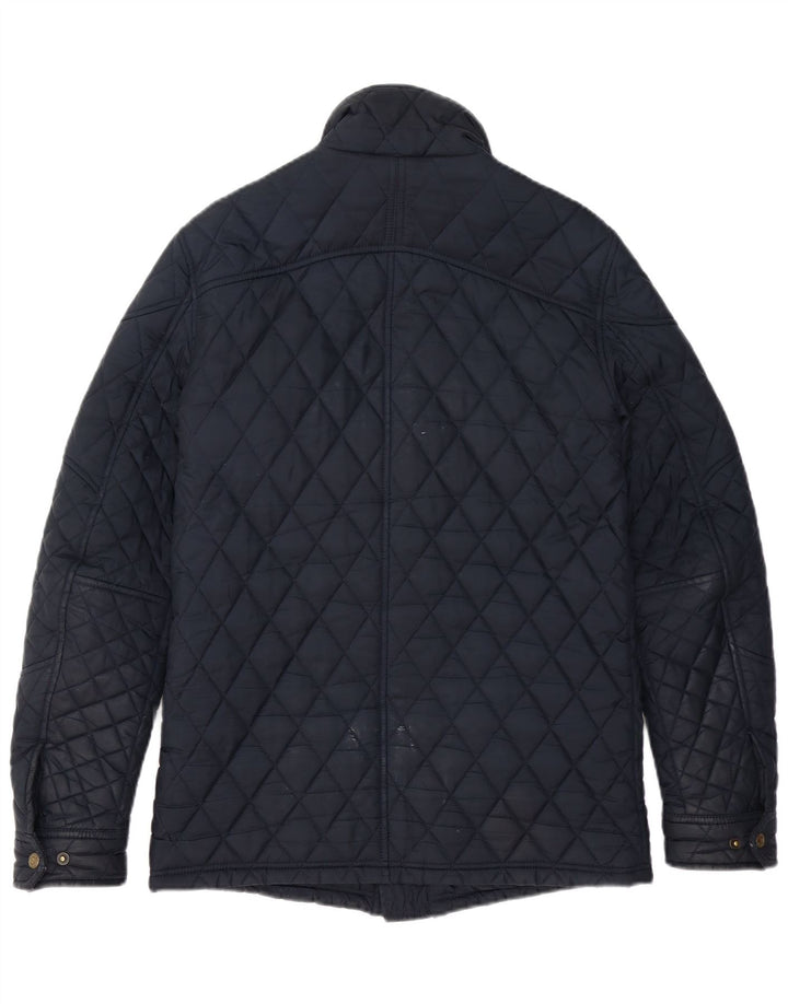 JOULES Ανδρικό καπιτονέ μπουφάν UK 36 Small Navy Blue Polyester