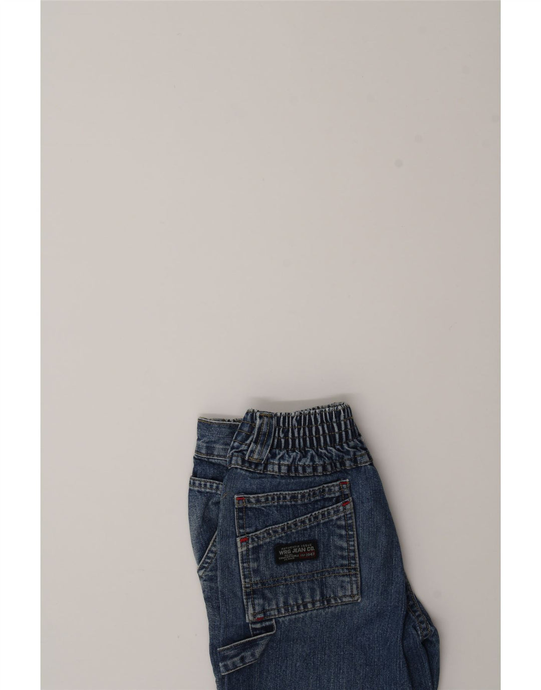 WRANGLER Boys Denim Shorts 7-8 Years W24  Blue Vintage Wrangler and Second-Hand Wrangler from Messina Hembry 