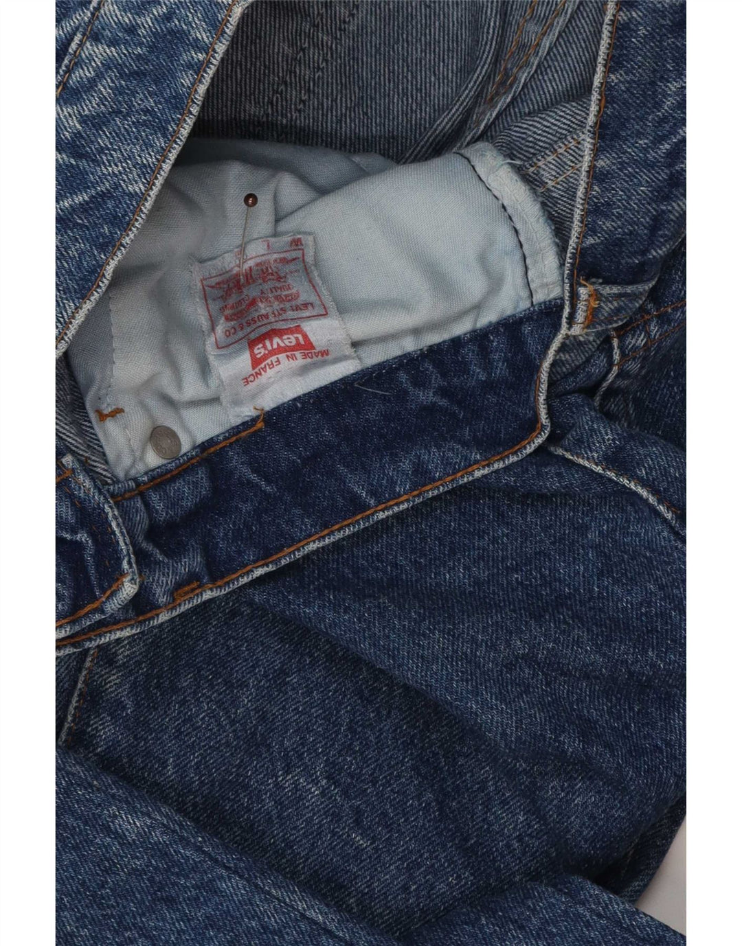Γυναικείο τζιν ίσιο Levi's W26 L27 Μπλε βαμβακερό