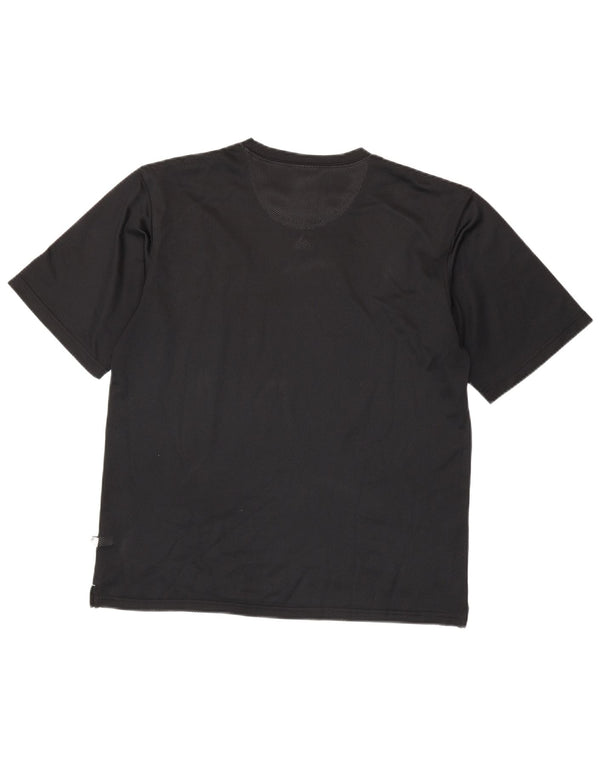 Ανδρικό T-Shirt Adidas Top Μικρό Μαύρο Πολυεστέρα