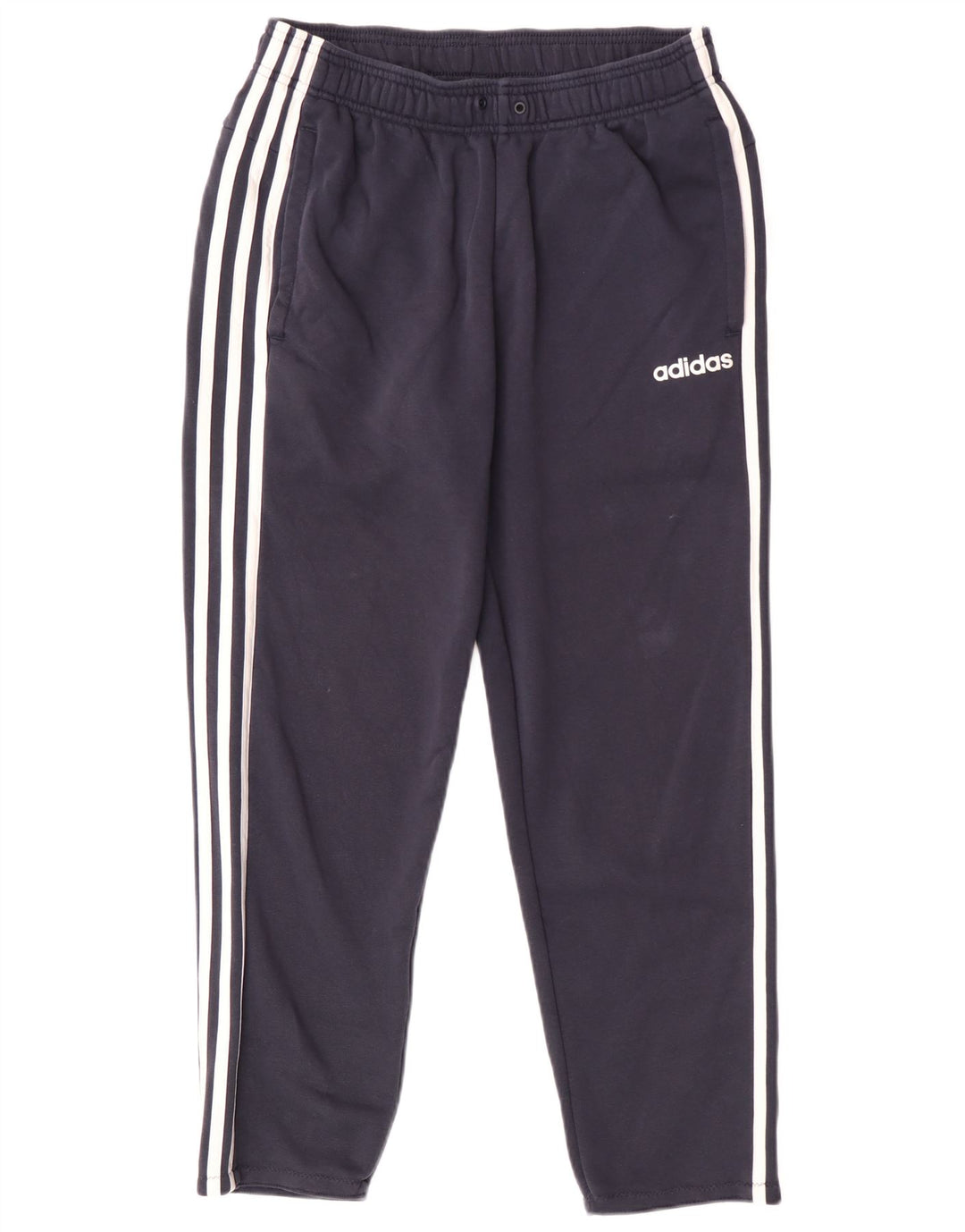 Ανδρική αθλητική φόρμα Adidas Παντελόνι από μεσαίο μπλε ναυτικό βαμβακερό