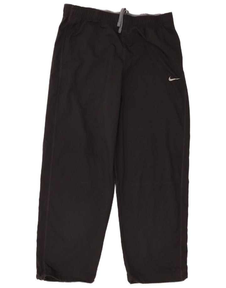 Ανδρικό παντελόνι αθλητικής φόρμας Nike Dri Fit μεγάλο μαύρο πολυεστέρα