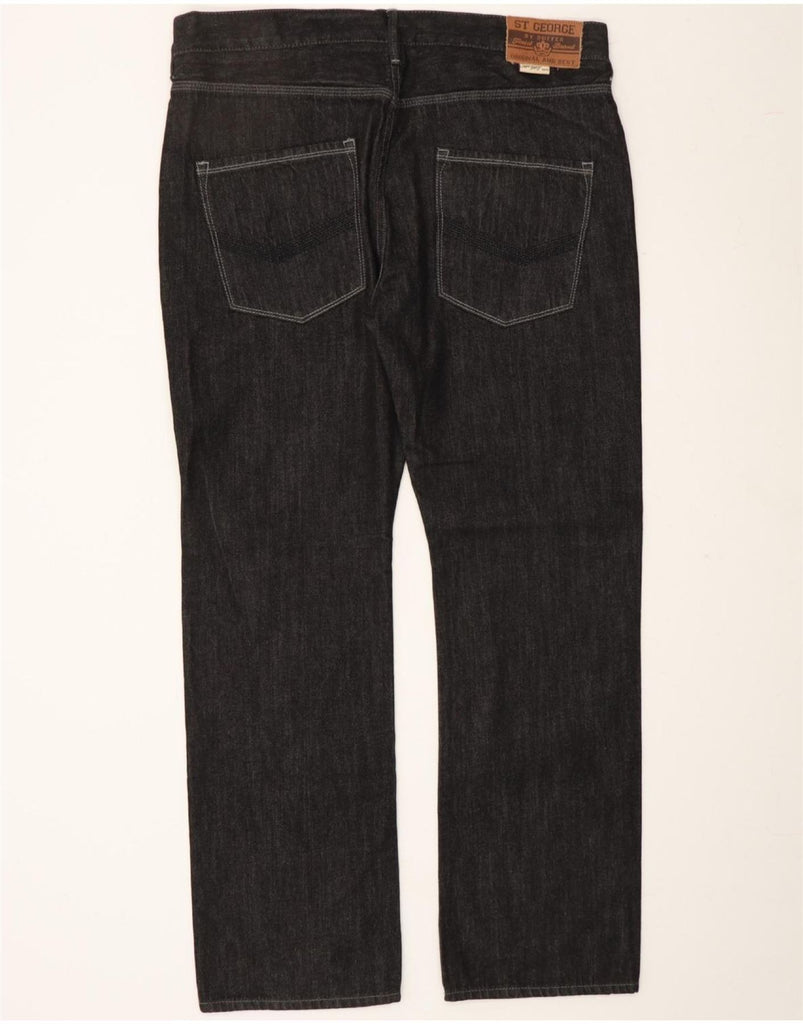 DUFFER Mens Slim Straight Jeans W38 L32 Black Cotton Vintage Duffer and Second-Hand Duffer from Messina Hembry 