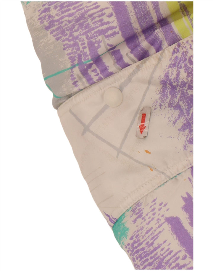Golden Team γυναικεία φόρμα σκι IT 44 Medium Purple Colourblock Polyamide