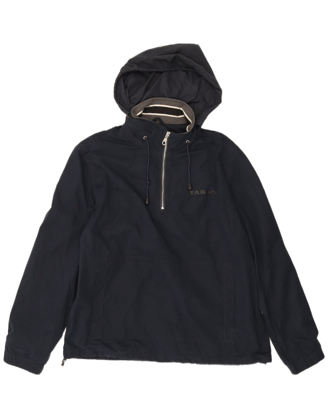 Farah Ανδρικό μπουφάν Anorak UK 40 Large Navy Blue Polyester