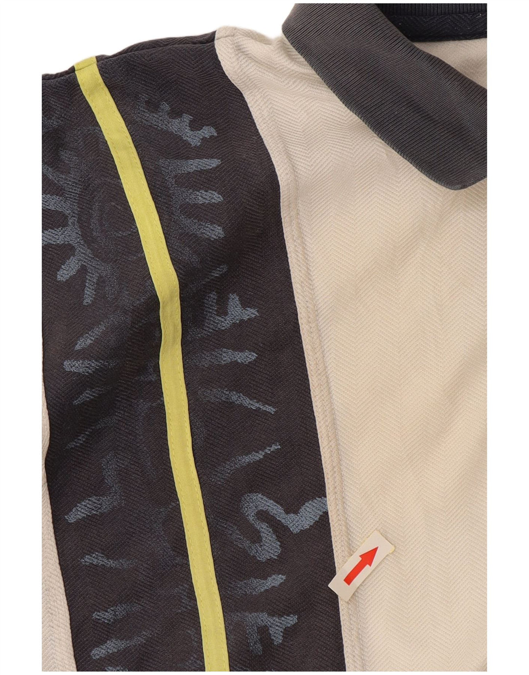 Ανδρικό μπλουζάκι ράγκμπι πόλο LOTTO UK 40/42 μεγάλο λευκό χρώμα πολυεστέρα