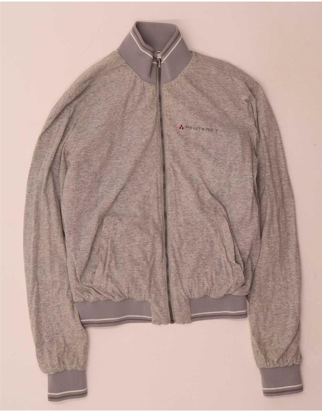 PEUTEREY Girls Reversible Jacket 15-16 Years 3XL Grey Polyester