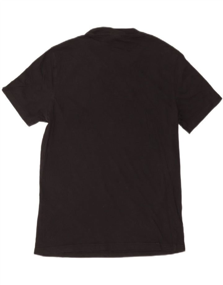 Ανδρικό γραφικό T-Shirt Champion Top Μεσαίο μαύρο βαμβακερό