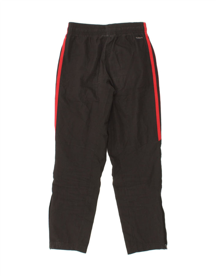 ADIDAS Boys Fly Emirates Tracksuit Trousers 9-10 Years Black Polyester Vintage Adidas and Second-Hand Adidas from Messina Hembry 