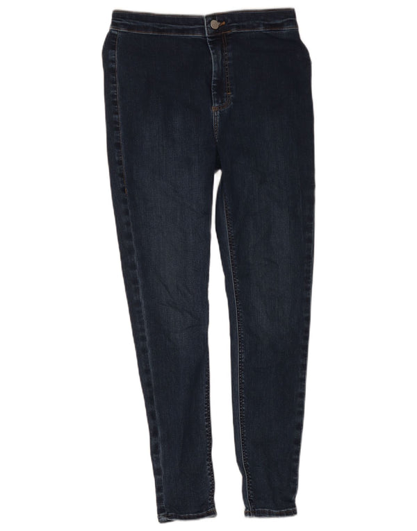 Topshop Γυναικεία Joni Skinny Jeans W30 L26 Navy Blue Cotton
