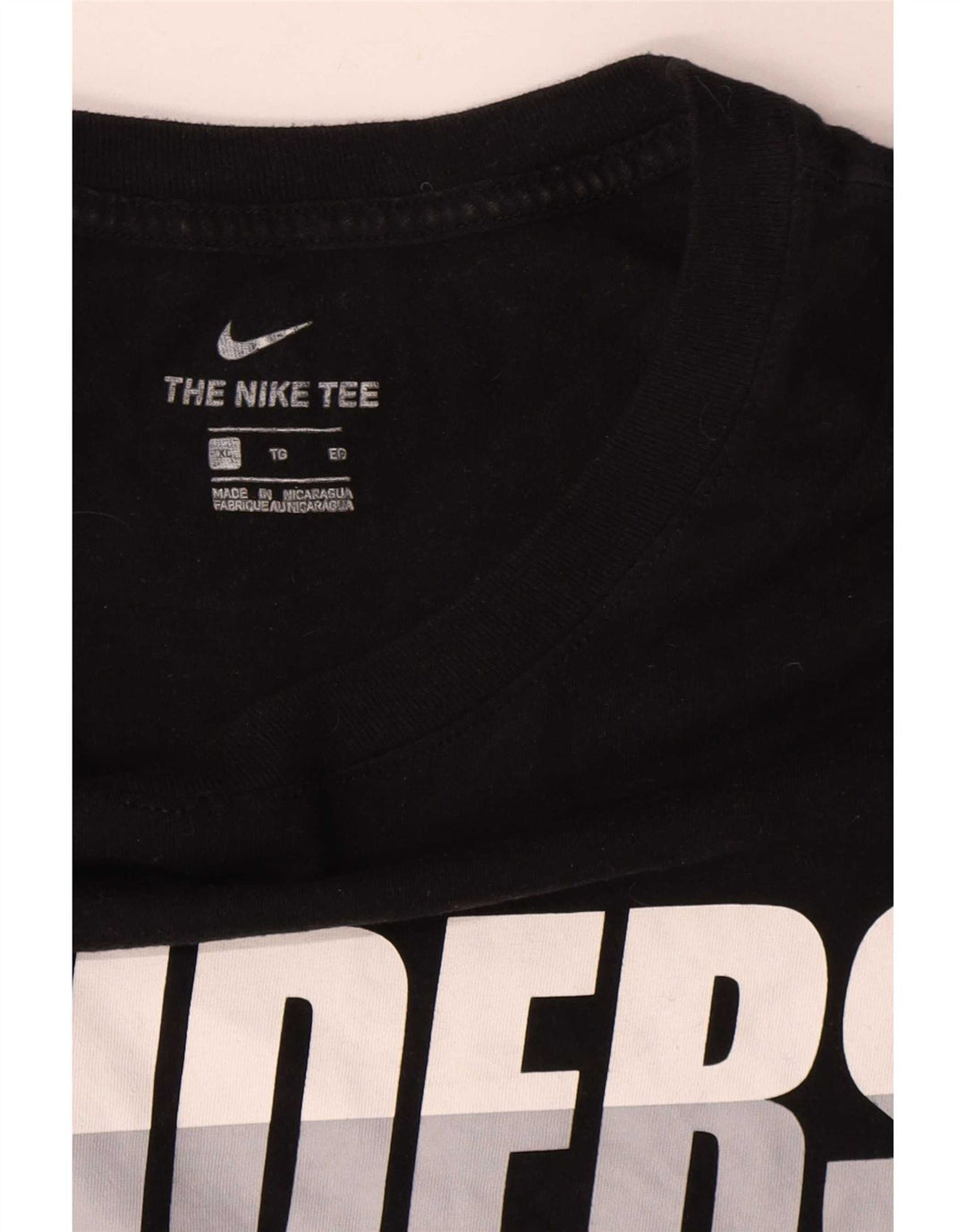 Γραφικό T-shirt Nike Mens Raiders Top XL Μαύρο