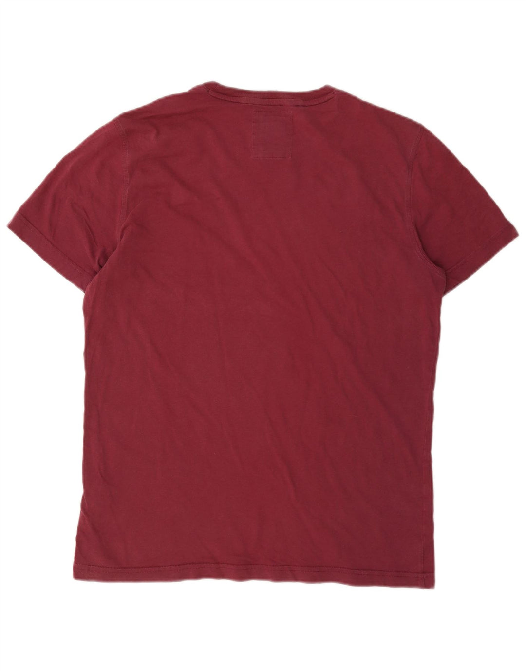 Ανδρικό T-Shirt Crew Clothing Top από μεσαίο βαμβακερό καφέ