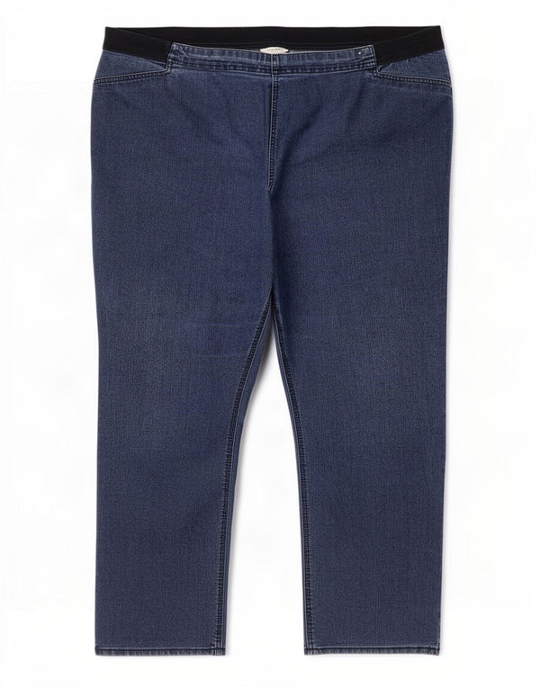 Marks & Spencer Γυναικείο αυτόγραφο Jegging Jeans UK 26 5XL W48 L28 Blue