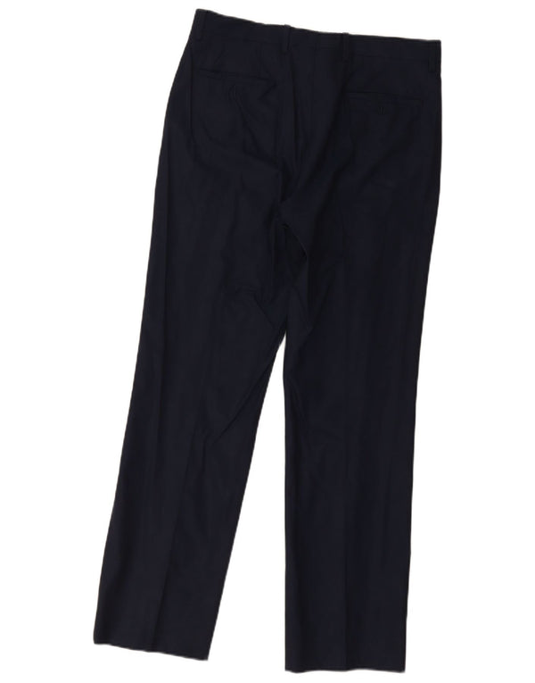 Calvin Klein Ανδρικό ίσιο παντελόνι UK 38 Medium W32 L31 Navy Blue