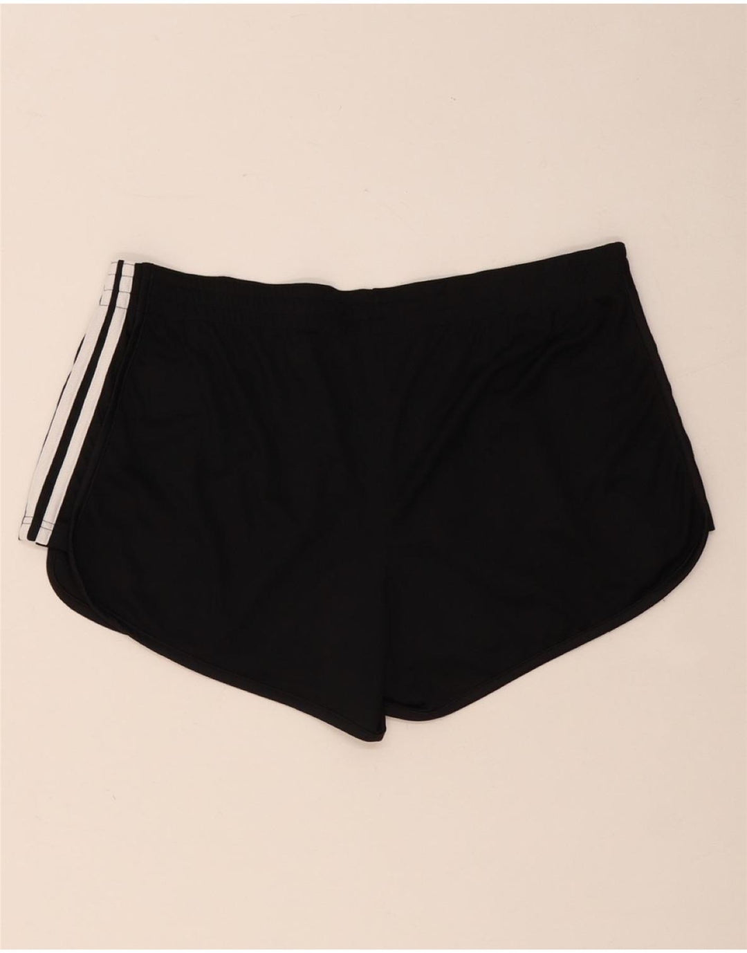Γυναικείο αθλητικό σορτς ADIDAS UK 16/18 μεγάλο μαύρο πολυεστέρα