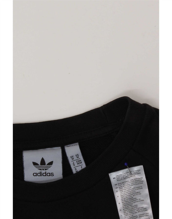 Ανδρικό φούτερ Adidas Jumper Μεσαίο μαύρο βαμβακερό