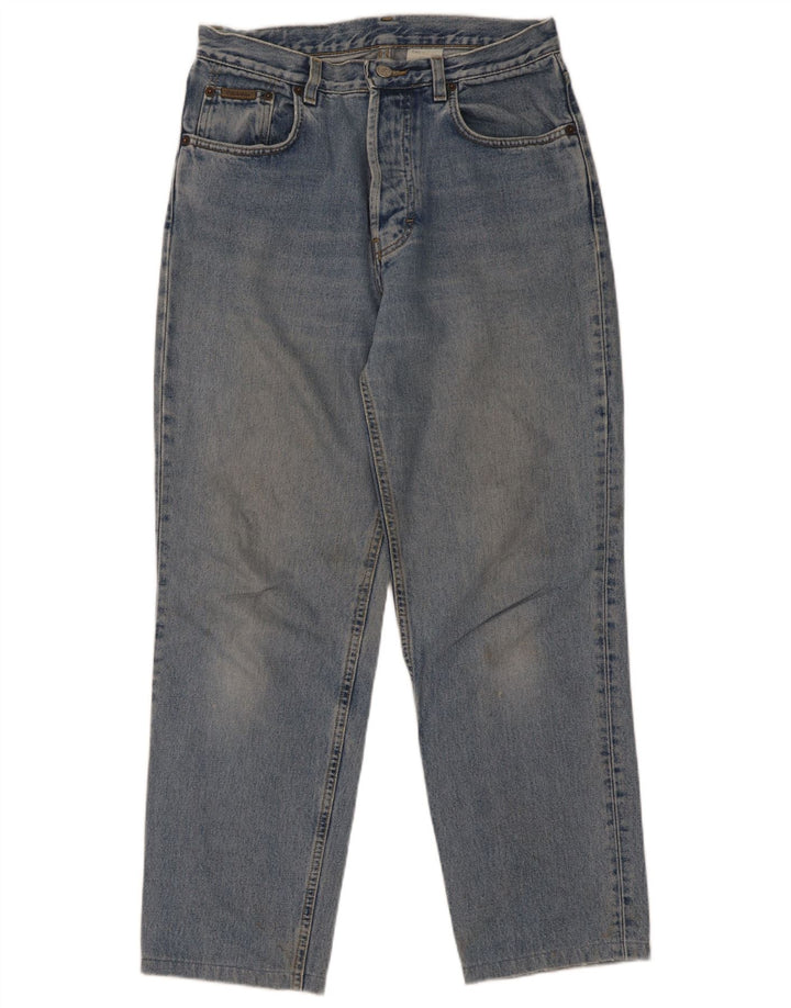 Ανδρικό τζιν ίσιο Calvin Klein W30 L29 Μπλε βαμβακερό