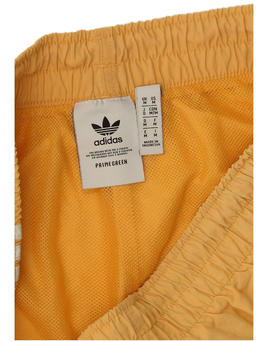 Ανδρικό αθλητικό σορτς Adidas με μεσαίο πορτοκαλί πολυαμίδιο