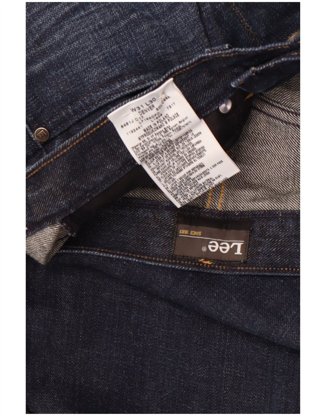 Ανδρικό τζιν Denver Bootcut LEE LEE W31 L30 Navy Blue Cotton