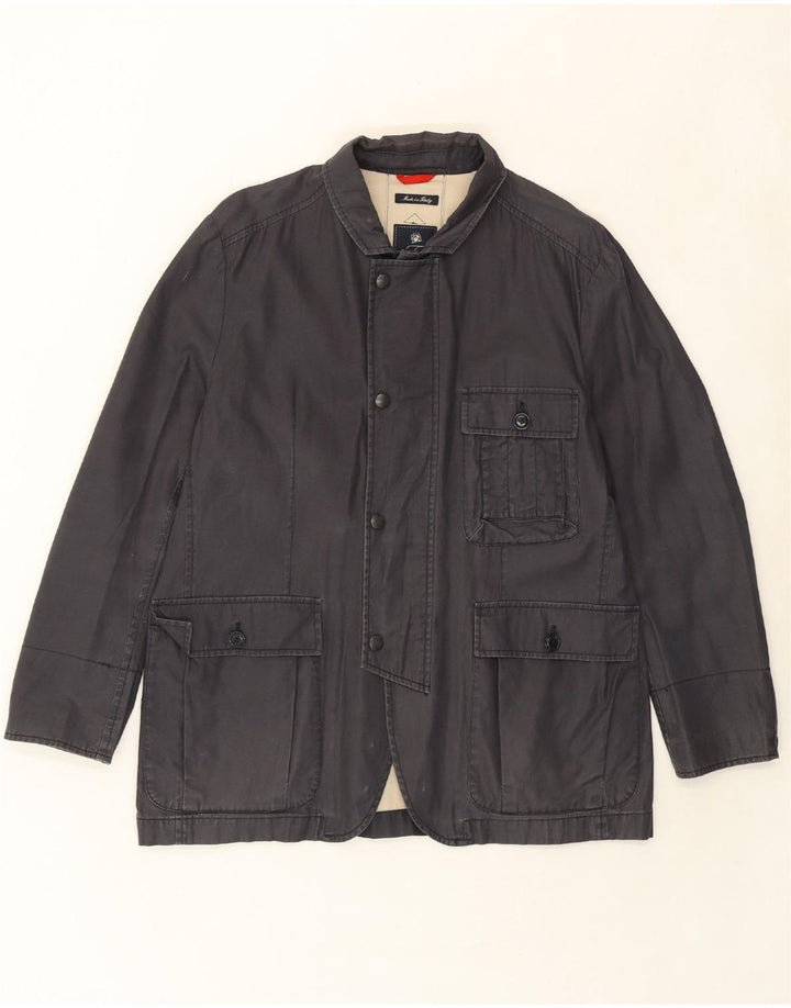 FAY Mens Utility Jacket UK 42 XL Grey Vintage Fay and Second-Hand Fay from Messina Hembry 