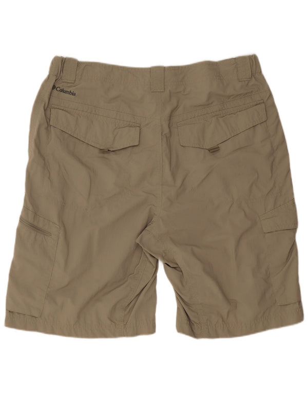 Ανδρικό σορτς Cargo Columbia Omni-Shade W34 Large Khaki Nylon