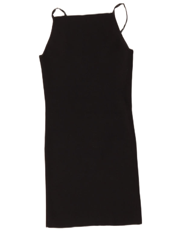 Zara Womens Slip Dress UK 8 Small Black