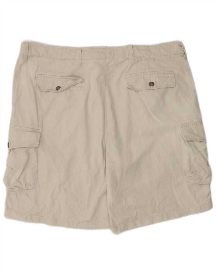 Izod Ανδρικό σορτς Cargo W40 XL Μπεζ βαμβακερό