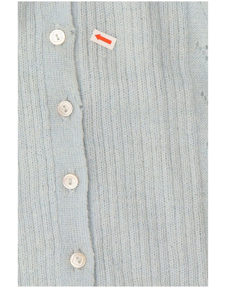 Vintage Γυναικεία Ζακέτα UK 14 Large Blue Classic