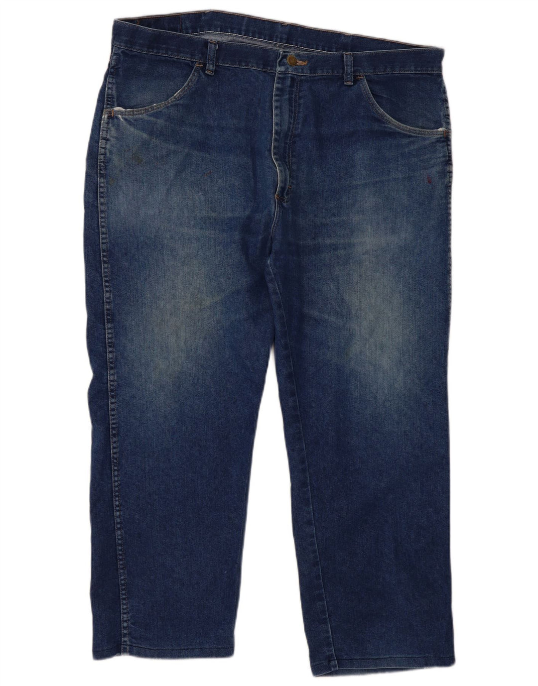 Γυναικείο τζιν Wrangler Regular Fit ίσιο W40 L29 Μπλε βαμβακερό