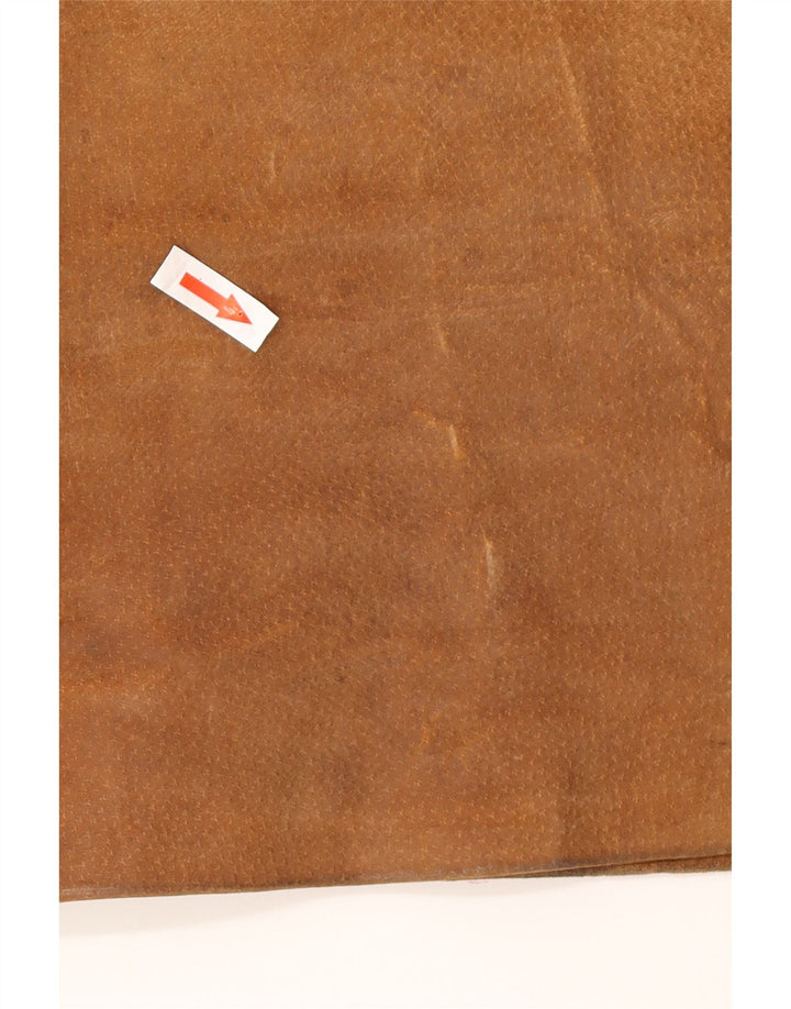 Pimkie Γυναικεία Suede Mini Φούστα IT 44 Medium W32 Καφέ Δερμάτινο