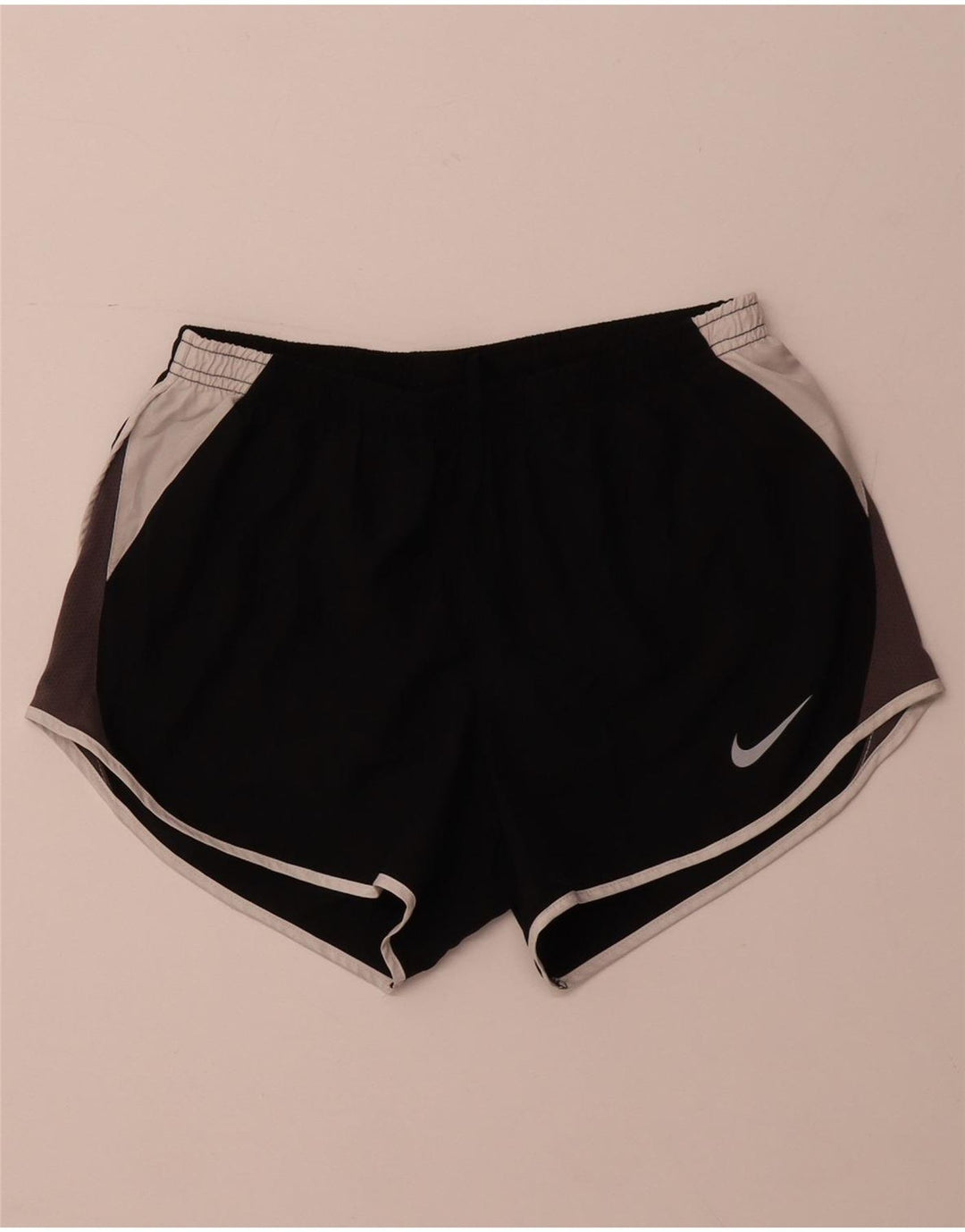 Γυναικείο αθλητικό σορτς NIKE Dri Fit UK 8 Small Black Colorblock Πολυεστέρας