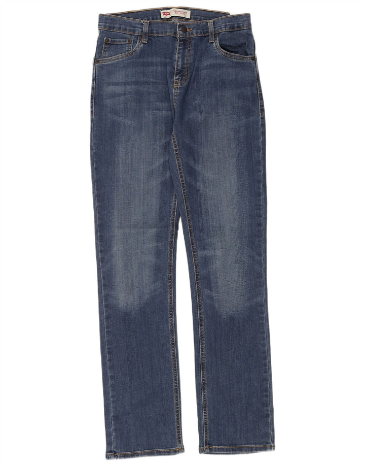 LEVI'S Boys 511 Slim Jeans 15-16 Years W30 L32 Blue Cotton