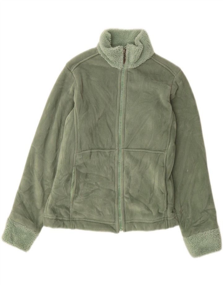 Patagonia Γυναικεία φόρμα Sherpa Top Jacket UK 10 Small Green Polyester