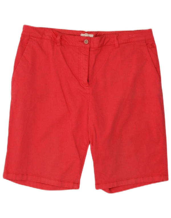 Joules Γυναικείο σορτς Chino UK 16 Large W37 Ροζ Βαμβακερό