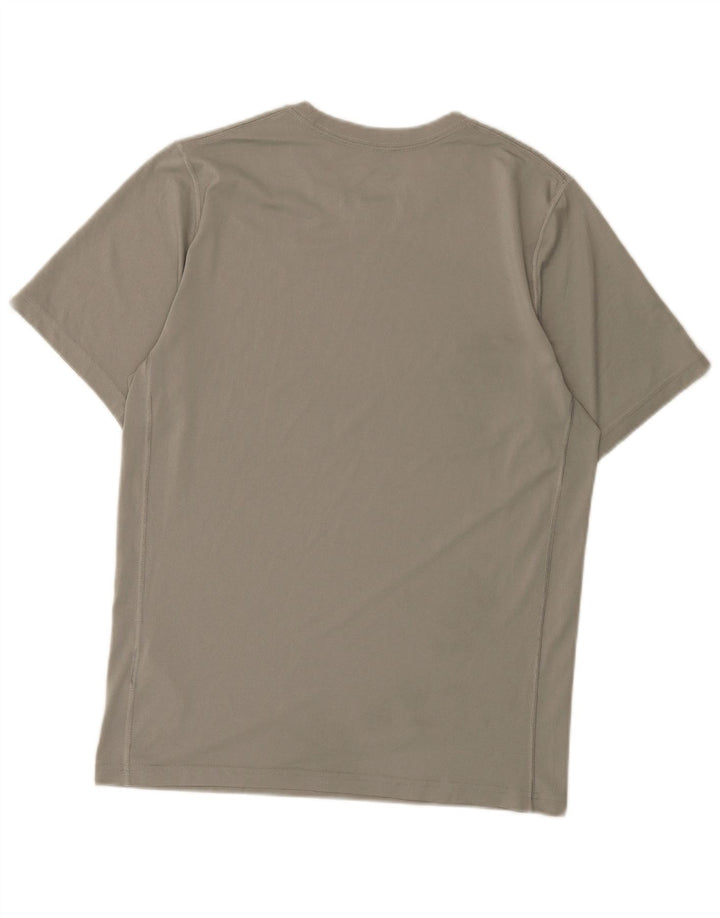 Ανδρικό μπλουζάκι Nike Dri Fit T-shirt από μικρό γκρι πολυεστέρα