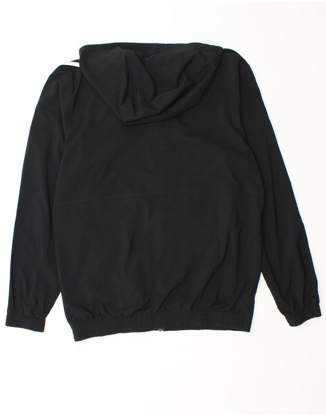 Ανδρική αθλητική φόρμα με κουκούλα ADIDAS Top Jacket Μικρό Μαύρο Πολυεστέρα