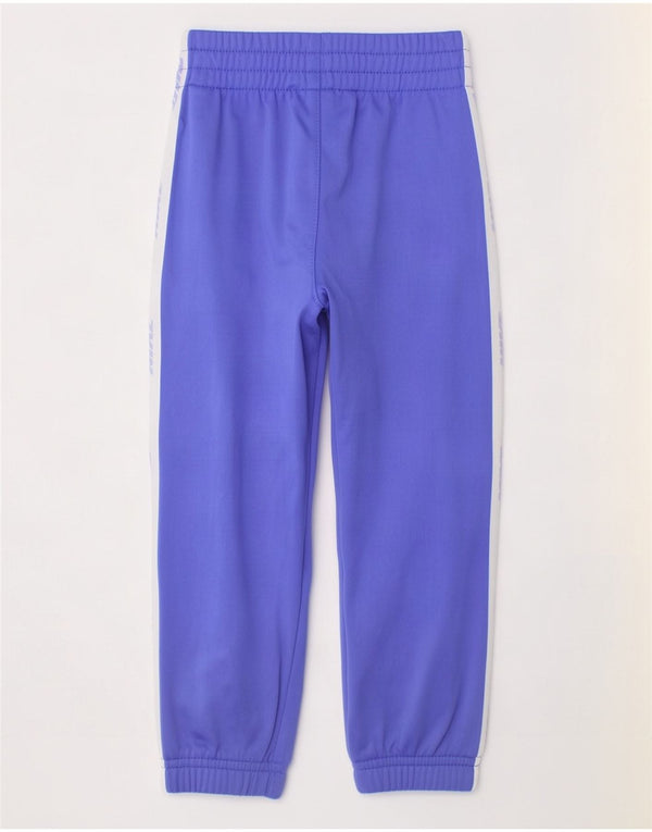Nike Girls Graphic αθλητική φόρμα παντελόνι Joggers 2-3 Years Purple Colourblock