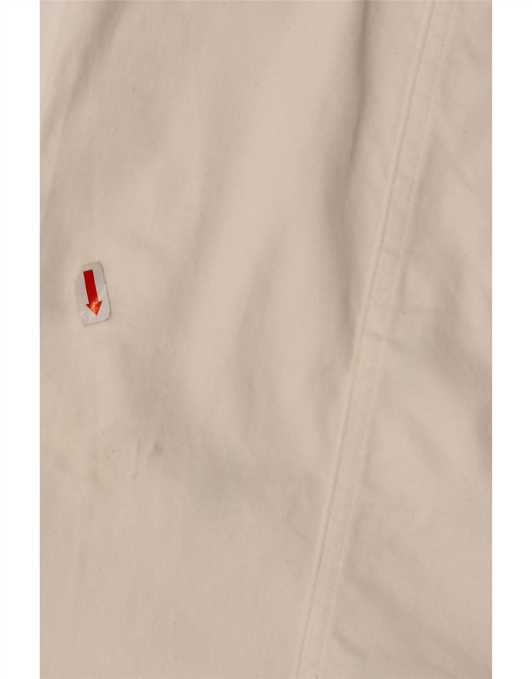 MOSCHINO Γυναικεία ψηλόμεση φούστα σε γραμμή Α UK 14 W30 L23 Λευκό βαμβακερό