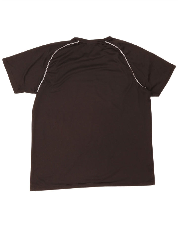 Mountain Warehouse Ανδρικό T-Shirt IsoCool Top Large Μαύρο Πολυεστέρας