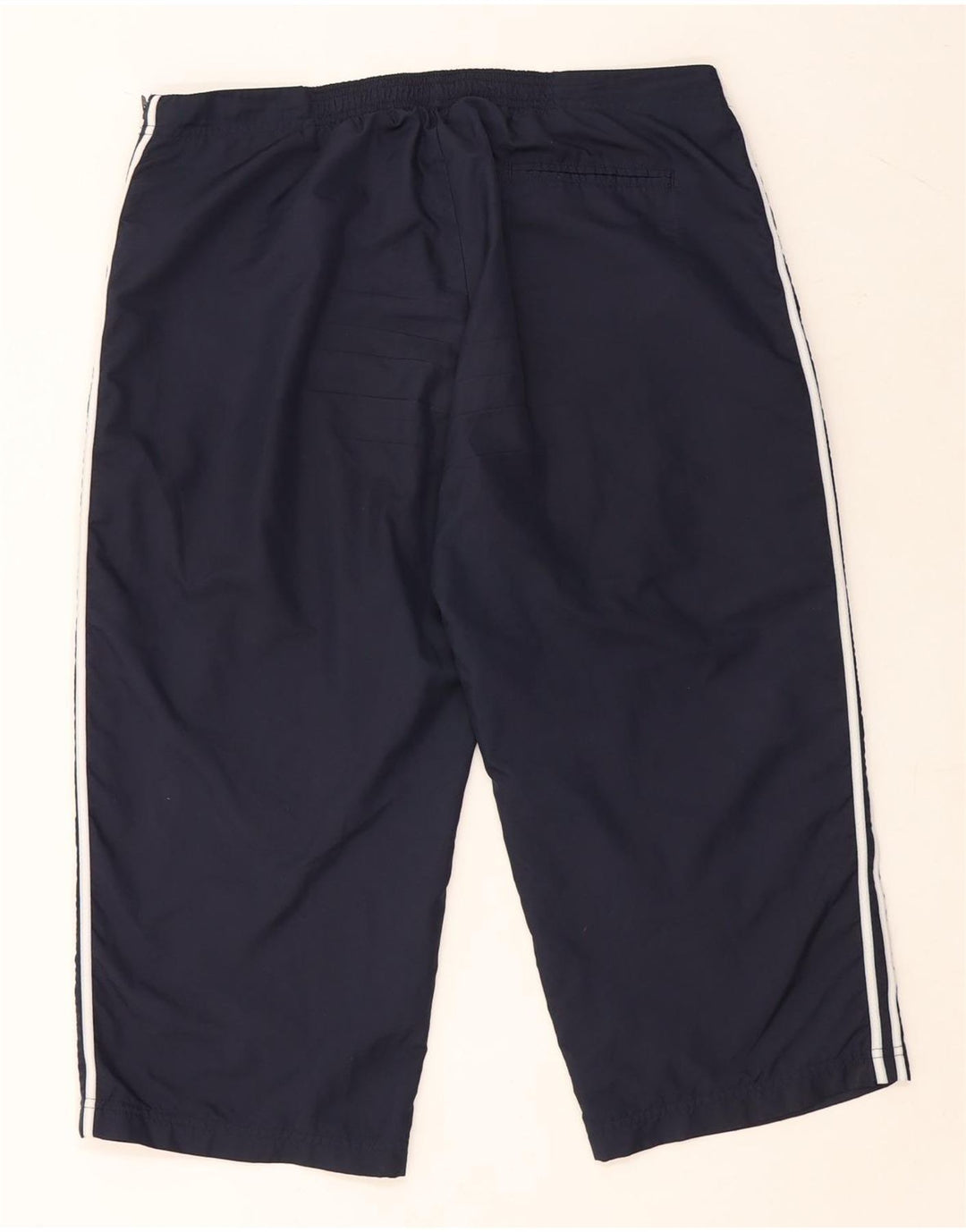 ADIDAS Γυναικεία φόρμα φόρμας Capri UK 16 Large Navy Blue Polyester