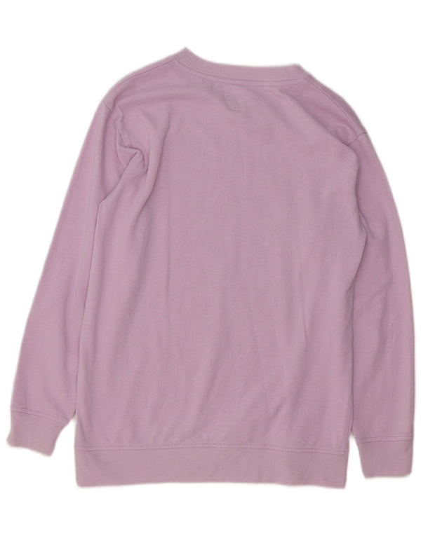Jack Wills Γυναικεία Φούτερ Jumper UK 8 Small Purple Cotton