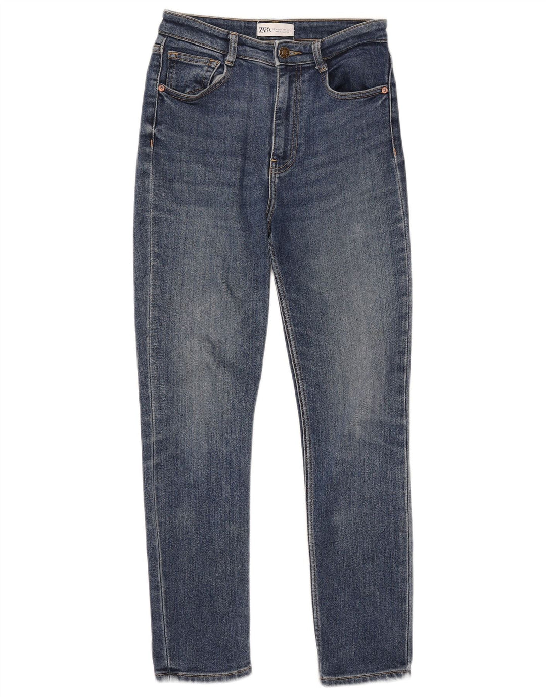 ZARA Γυναικείο Slim Jeans EU 36 XS W26 L27 Blue