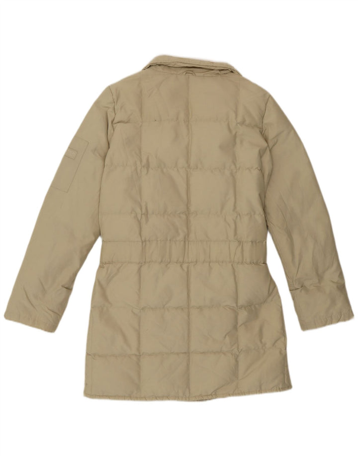 Woolrich γυναικείο μπουφάν με επένδυση UK 6 XS μπεζ πολυαμίδιο
