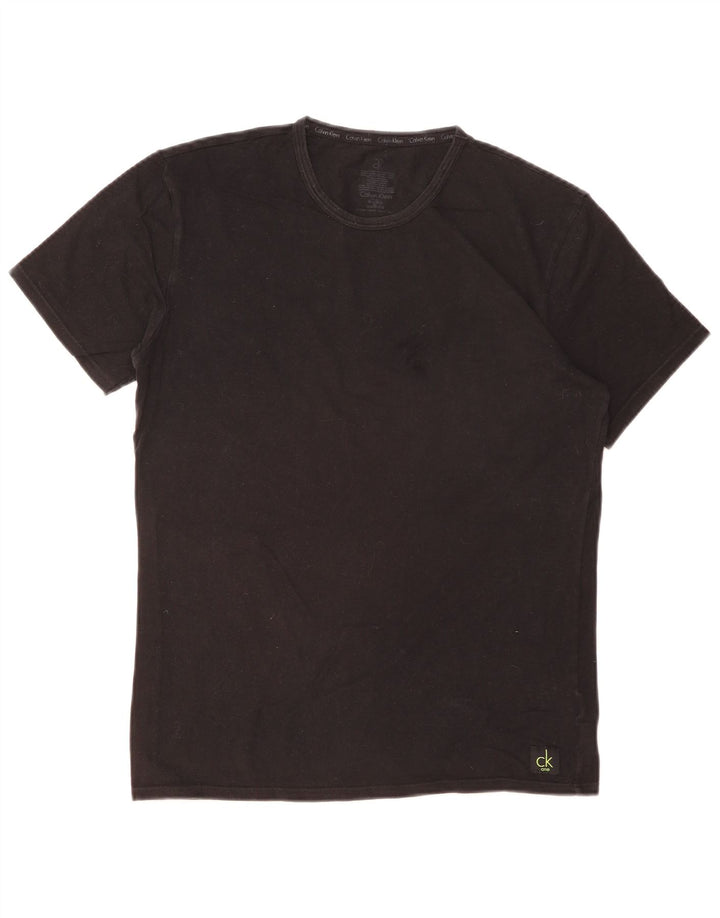Ανδρικό T-Shirt Calvin Klein Top Μεσαίο Μαύρο