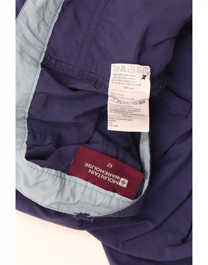 Mountain Warehouse Γυναικείο Σορτς Cargo UK 12 Medium W32 Navy Blue Nylon