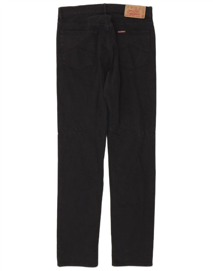 CARRERA Ανδρικό 700 Regular Straight Jeans W32 L35 Μαύρο βαμβακερό