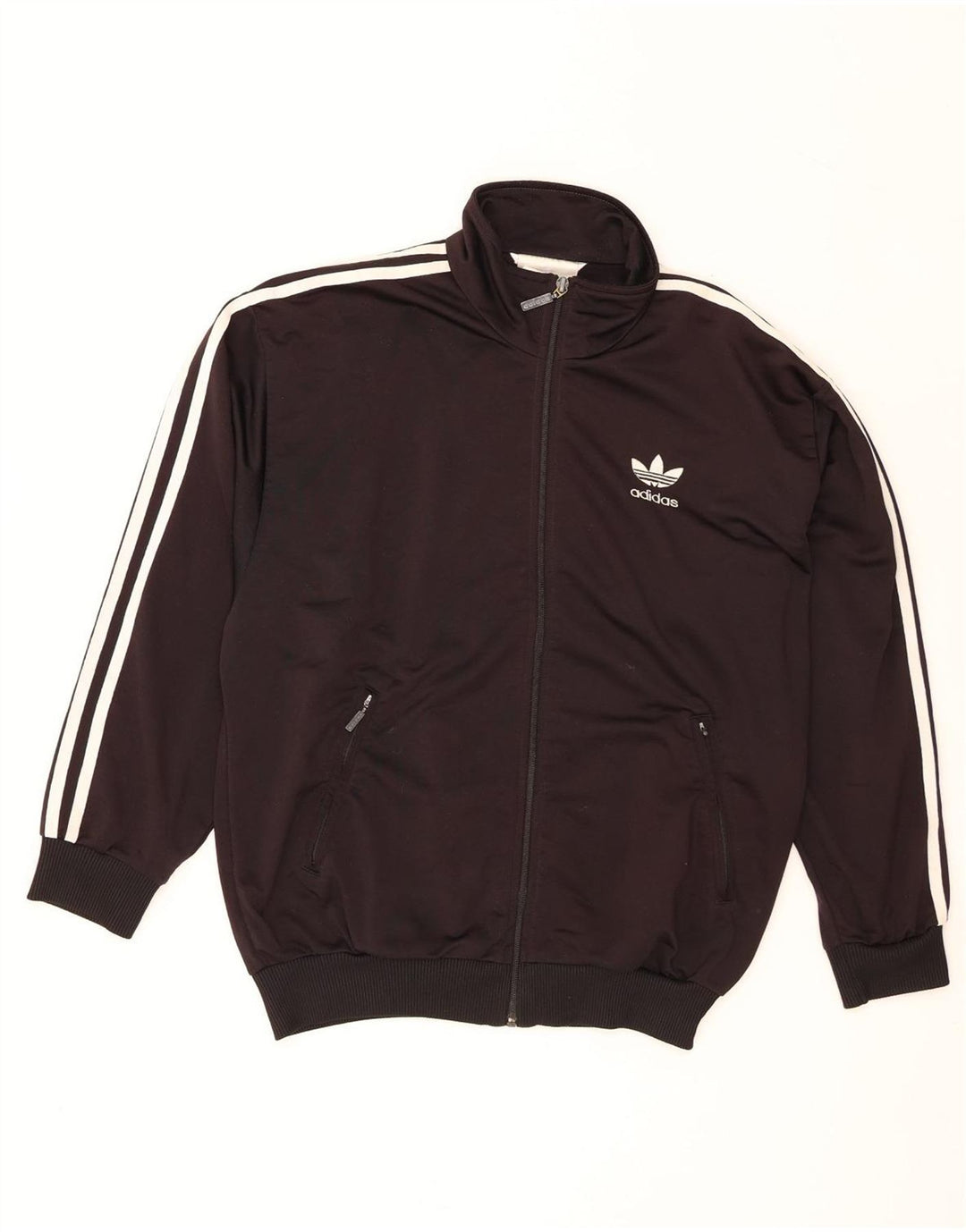 Ανδρική φόρμα Adidas Top Jacket UK 34/36 Small Black Polyester