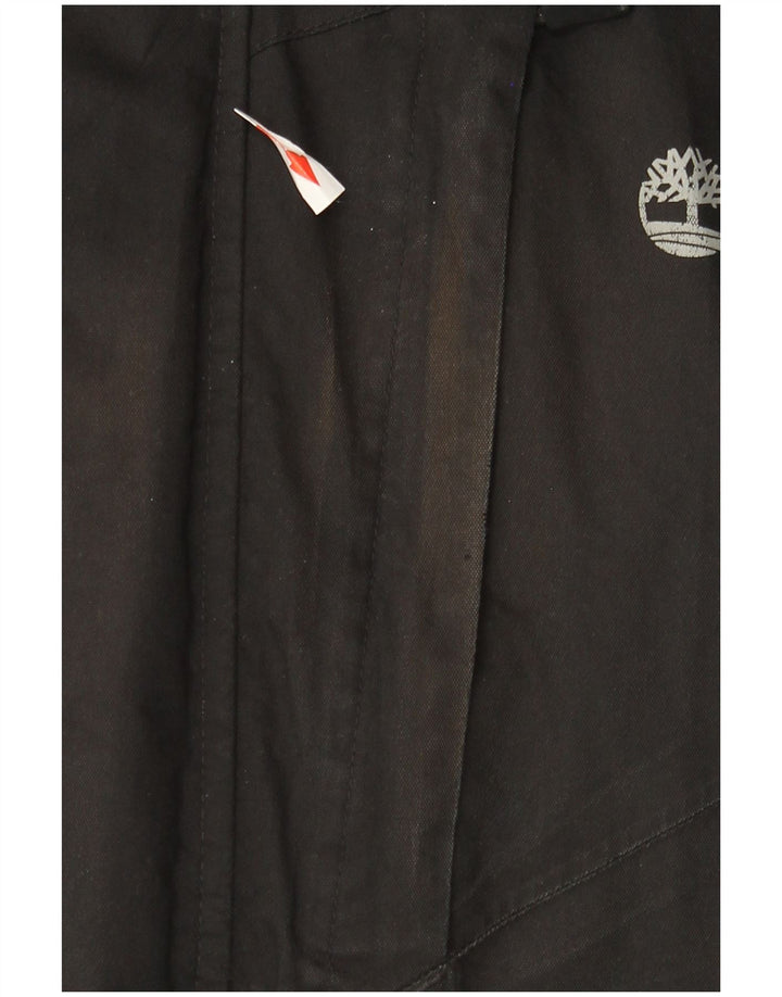 Ανδρικό μπουφάν Timberland Windbreaker UK 44 2XL Μαύρο βαμβακερό