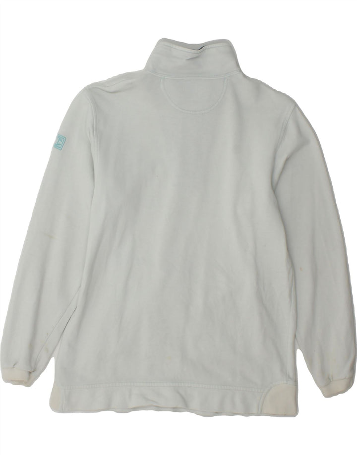 CHAMPION Mens Zip Neck Sweatshirt Jumper Medium Blue Cotton Vintage Champion and Second-Hand Champion from Messina Hembry 